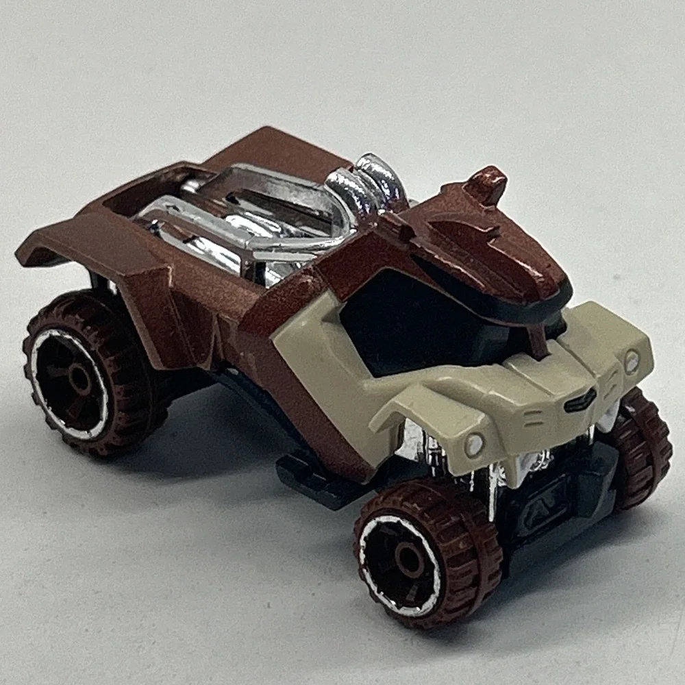 Hot‎ Wheels Tasmanian Devil Brown Tan Dune Buggy K01 Mattel 2016 Toy Car